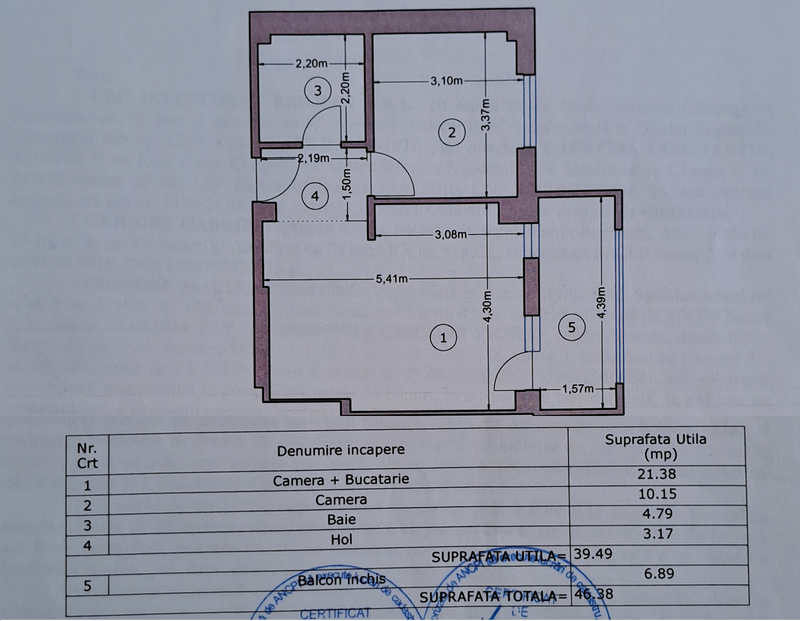 Militari, Rezervelor, vanzare 2 camere, centrala proprie, balcon 2019.